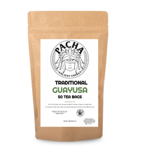 Guayusa Tea Bags | 50 Tea Bags | 5g leaf in each | 82 mg of caffeine |